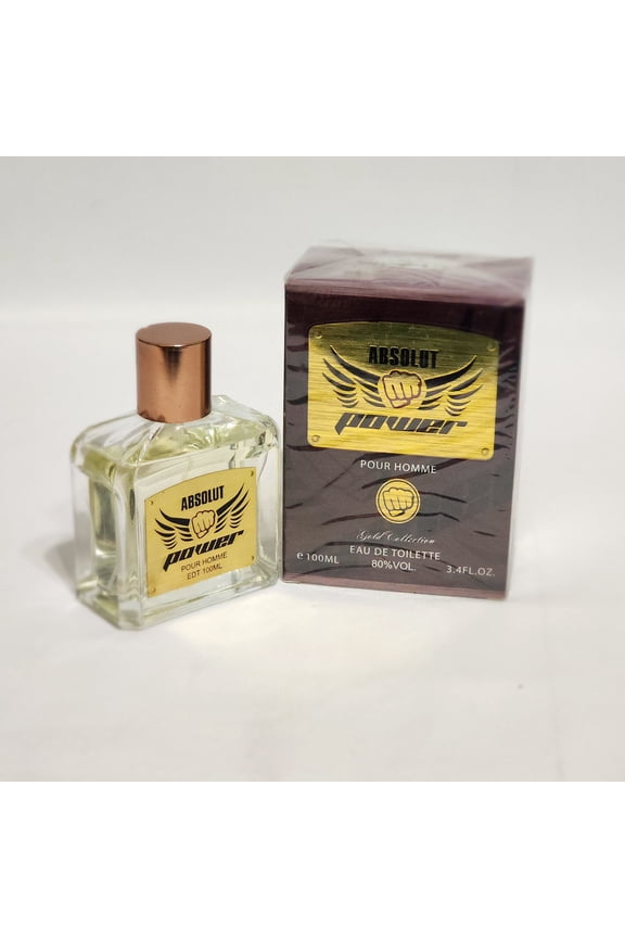 Absolut Power Pour Homme Gold Collection by Etoile Fragrance 3.4 fl.oz / 100 ml eau de toilette Spray