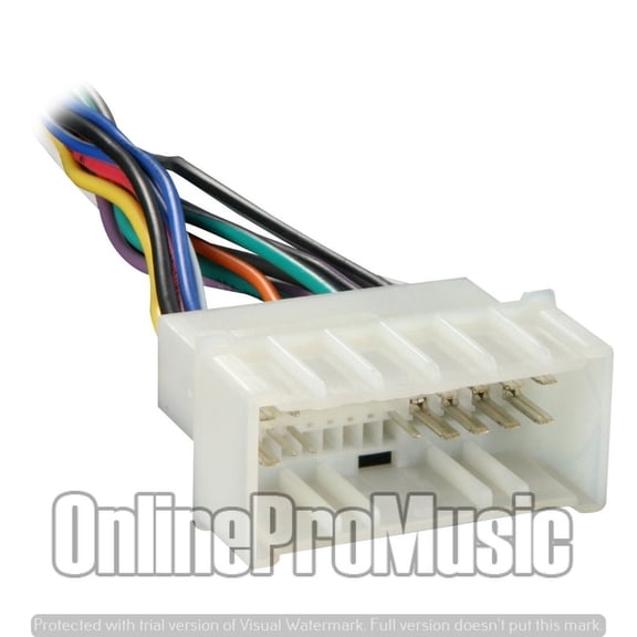 Absolute A1106-1004 Radio Wiring Harness for 04-Up Kia/06-Up Hyndai