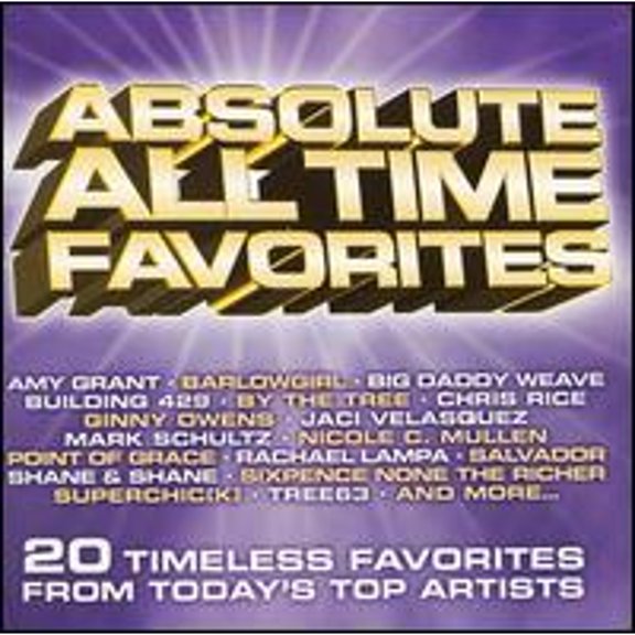 Pre-Owned Absolute All Time Favorites (CD 0080688656621) by Various Artists