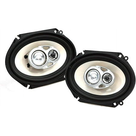 Absolute BLS-6803 Blast Series 6x8 Inches 3 Way Car/Marine/ATV/UTV Speakers 640 Watts