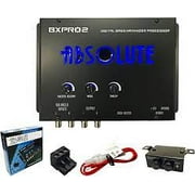 Absolute BXPRO2 Digital Bass Maximizer Processor with Dash Mount Remote