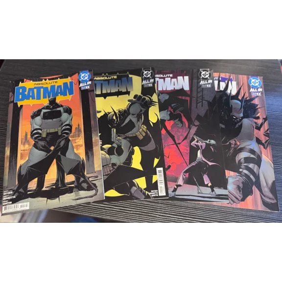 Absolute Batman #1 #2 #3 #4 Bundle