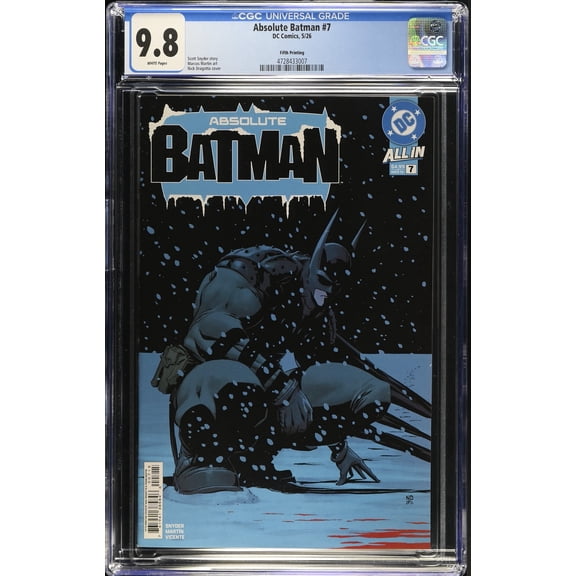 Absolute Batman #7 - CGC 9.8 Comic Book