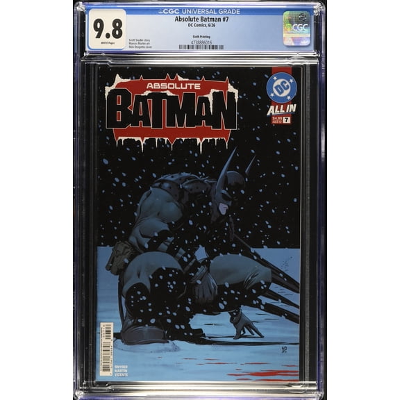 Absolute Batman #7 - CGC 9.8 Comic Book