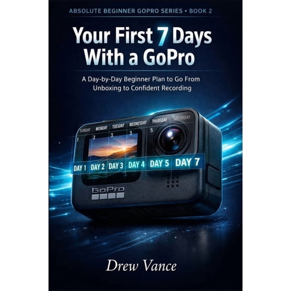 Absolute Beginner Gopro Your First 7 Days With a GoPro: A Day-by-Day Beginner Plan to Go From Unboxing to Confident Recording (Absolute Beginner, Book 2, (Paperback)