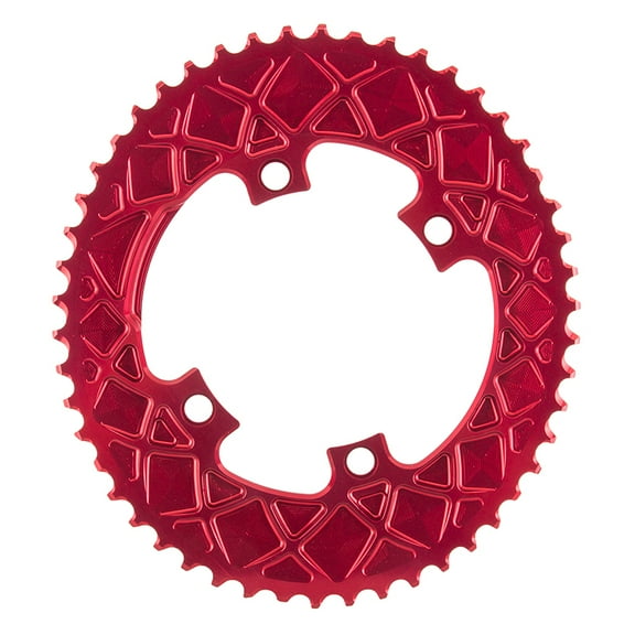 Absolute Black Oval 110 BCD 2X Chainring Absoluteblack Oval 110mm 50t 4b 2x Rd