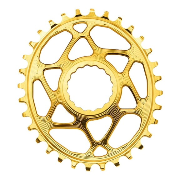 Absolute Black Oval Direct Boost 148 Biccyle Chainring - 28T Gold - SROVBOOST28GL