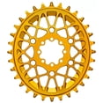 thumbnail image 1 of Absolute Black Oval SRAM T-Type DM 8-Hole Boost Chainring, 32T,Gld, 1 of 1