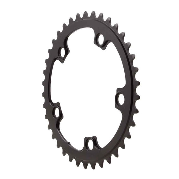 Absolute Black Round Chainring; 5X110Bcd 38T - Black - RR38/5BK