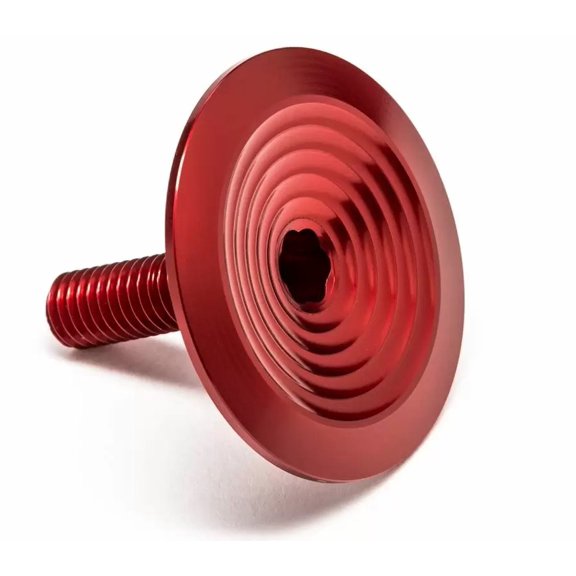 Absolute Black Top Cap Head Part Absoluteblack Ahd Cap 1-1/8 W/bolt Rd