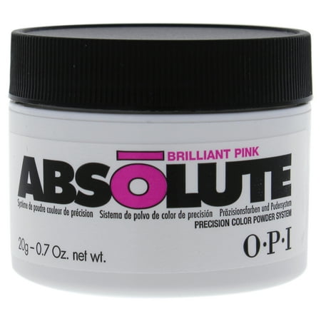 Absolute Brilliant Pink Powder by OPI for Women - 0.7 oz Nail Powder