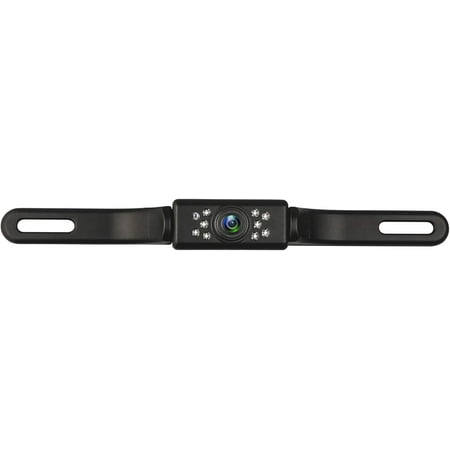 Absolute CAM600 Universal Rear View Backup Camera License Plate Mount Night Vision