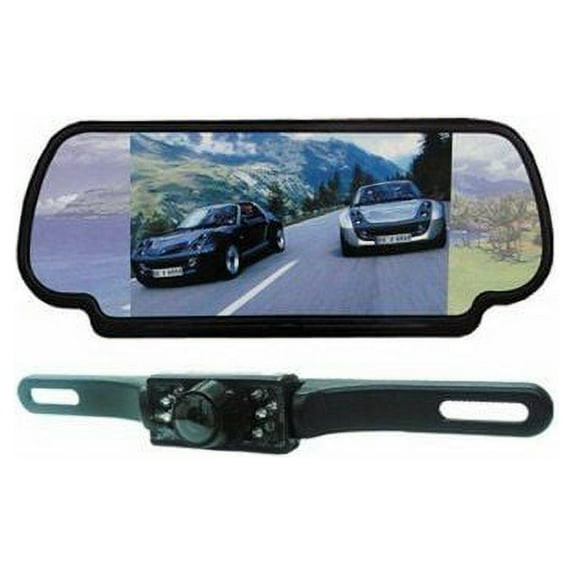 Absolute CAMPACK-700 7.0 Inches TFT/LCD Rear View Mirror Monitor with Rear View