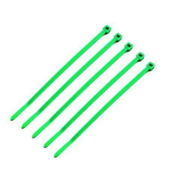 Absolute CT6100G 6" 100 pieces Green Cable Tie