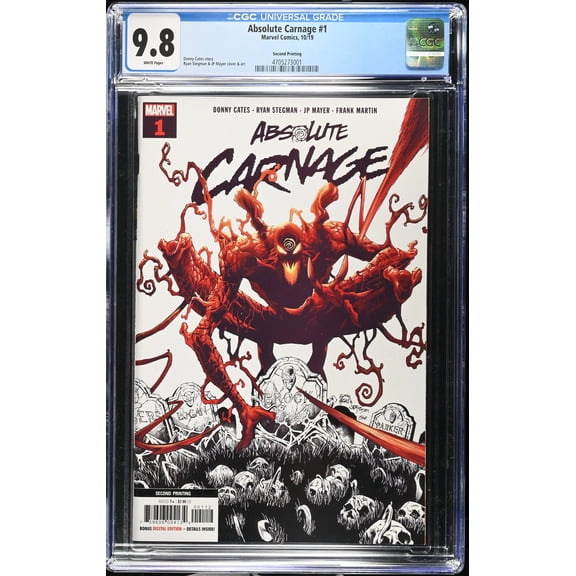 Absolute Carnage #1 - CGC 9.8 Comic Book