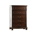 thumbnail image 1 of Absolute Classic Pine Wood Chest, Dark Brown, 1 of 2