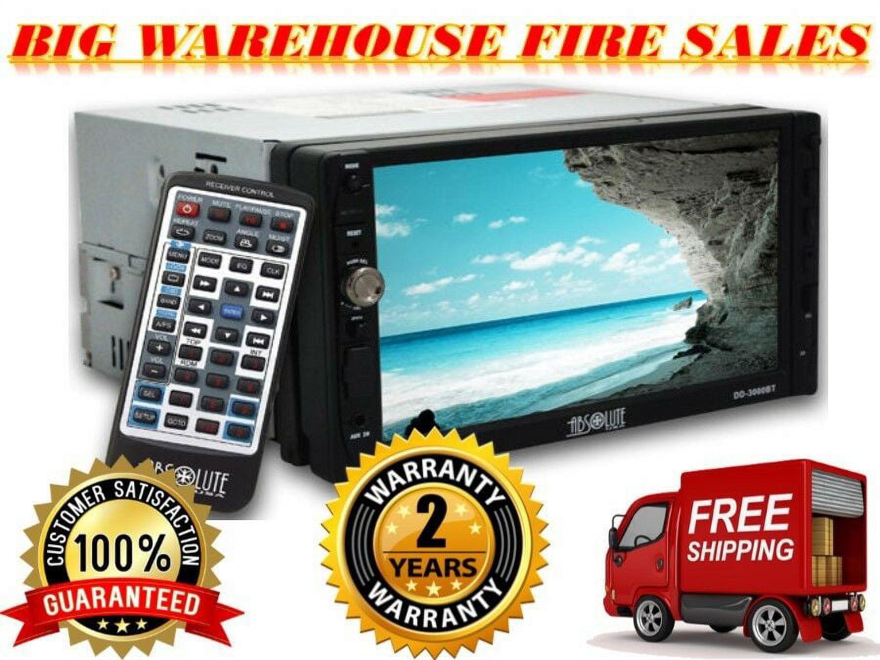 その他 Absolute DMR400 4-Inch In-Dash Receiver with DVD Player Flip Down Detachable Panel T feet Screen by Absolute wgteh8f Amazon.com: Absolute DMR400 4-Inch In-Dash Receiver with DVD