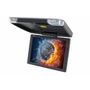 Absolute DFL-1100IRG 11-Inch Gray Flip Down Monitor with DVD Player SD/USB