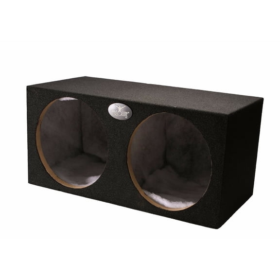 Absolute DSS10 Dual 10-Inch, 3/4-Inch MDF Sealed Subwoofer Enclosure Empty Box