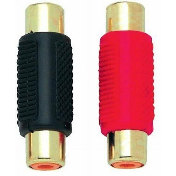 Absolute FF100-20 FEMALE To FEMALE RCA Couplers (10 pairs - 20 pcs)