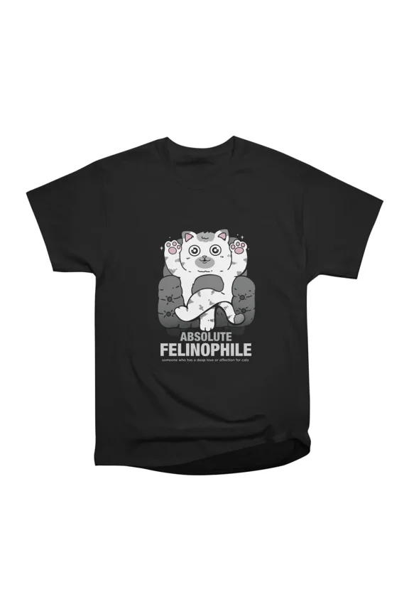 Absolute Felinophile T-Shirt Tee Gift For Him Merch For Her Apparel For Friend