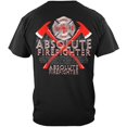 thumbnail image 1 of Absolute Firefighter T-shirt by , Black, 1 of 2