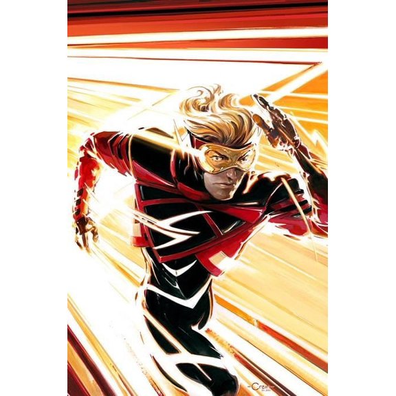 Absolute Flash #1 Cvr B Clayton Crain Card Stock Var  DC Comics Comic Book