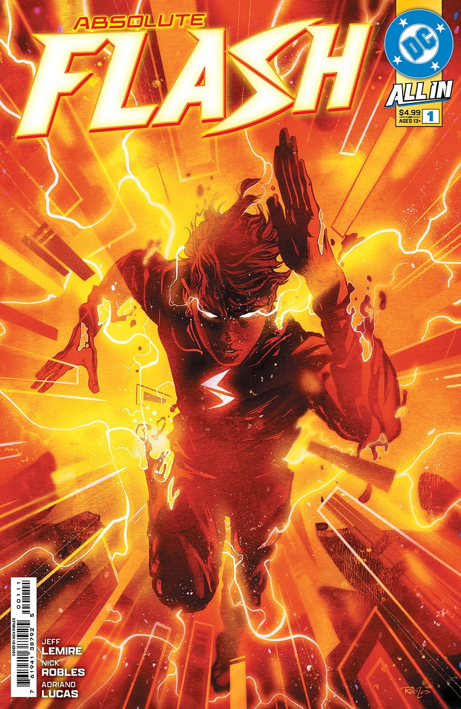 Absolute Flash #1A VF ; DC Comic Book
