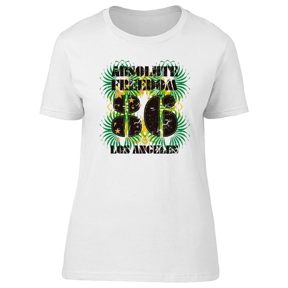 Absolute Freedom L.A 86 T-Shirt Women -Image by Shutterstock, Female Large