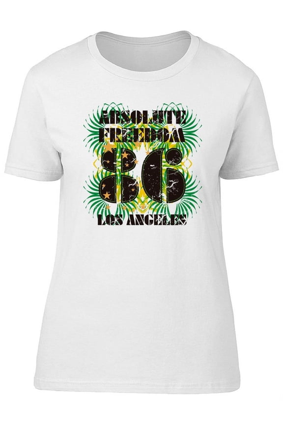 Absolute Freedom L.A 86 T-Shirt Women -Image by Shutterstock, Female Medium