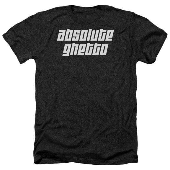 - Absolute Ghetto - Heather Short Sleeve Shirt - Large