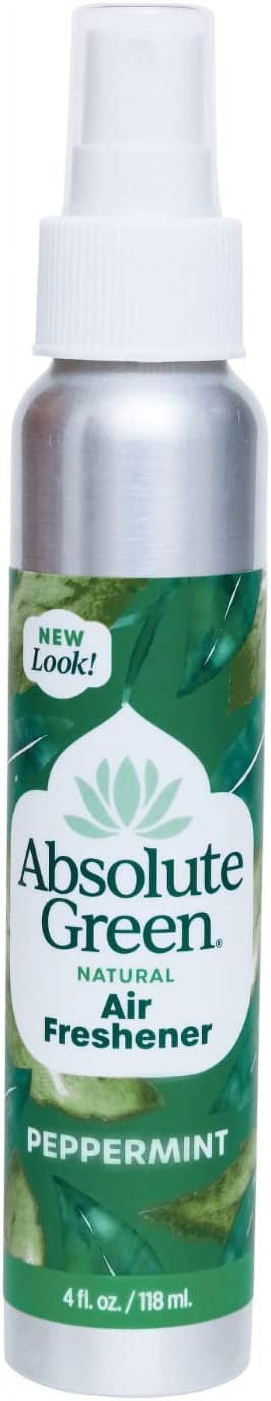 Absolute Green 100 Natural Air Freshener Room Spray, NonToxic, Eco