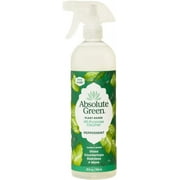 Absolute Green All Purpose Cleaner, Multi-Use , Safe around Kids + Pets, Natural Peppermint Scent, 25 oz