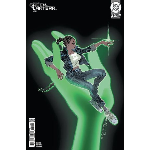 Absolute Green Lantern #16 Cvr D Matias Bergara Card Stock Var DC Comics Comic Book