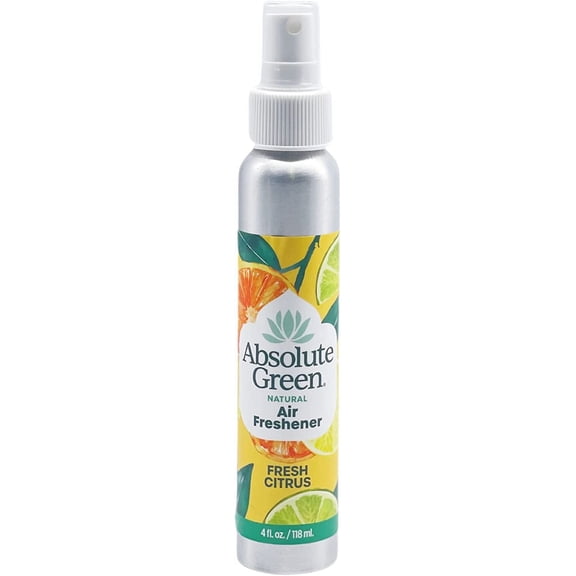 Absolute Green Room Spray, Odor Eliminating, Fresh Citrus, 4.00 fl oz, 1 Count, 1 Pack