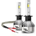 thumbnail image 1 of Absolute H3 LED Head Light Conversion Kit Vehicle Car Headlight Low Beam Fog Light Bulbs 225000LM Low beam 6000K Auto Lamp Super Bright 2Pcs, 1 of 1