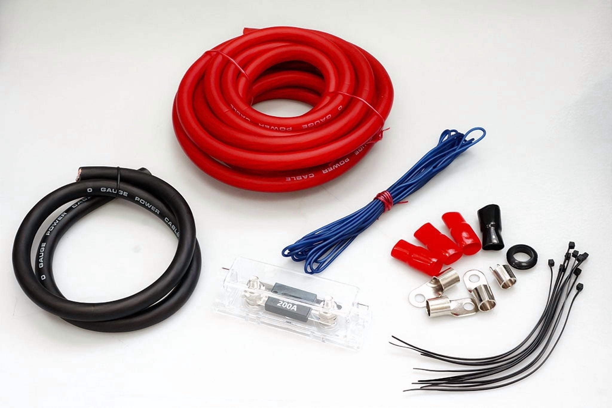 Absolute KIT03000 0 Gauge Amp Kit Amplifier Install Wiring Pro ...