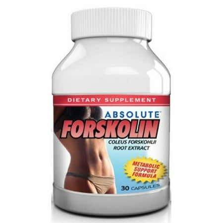 Absolute Nutrition Absolute Forskolin Metabolic Support Formula, Capsules, 30 ea