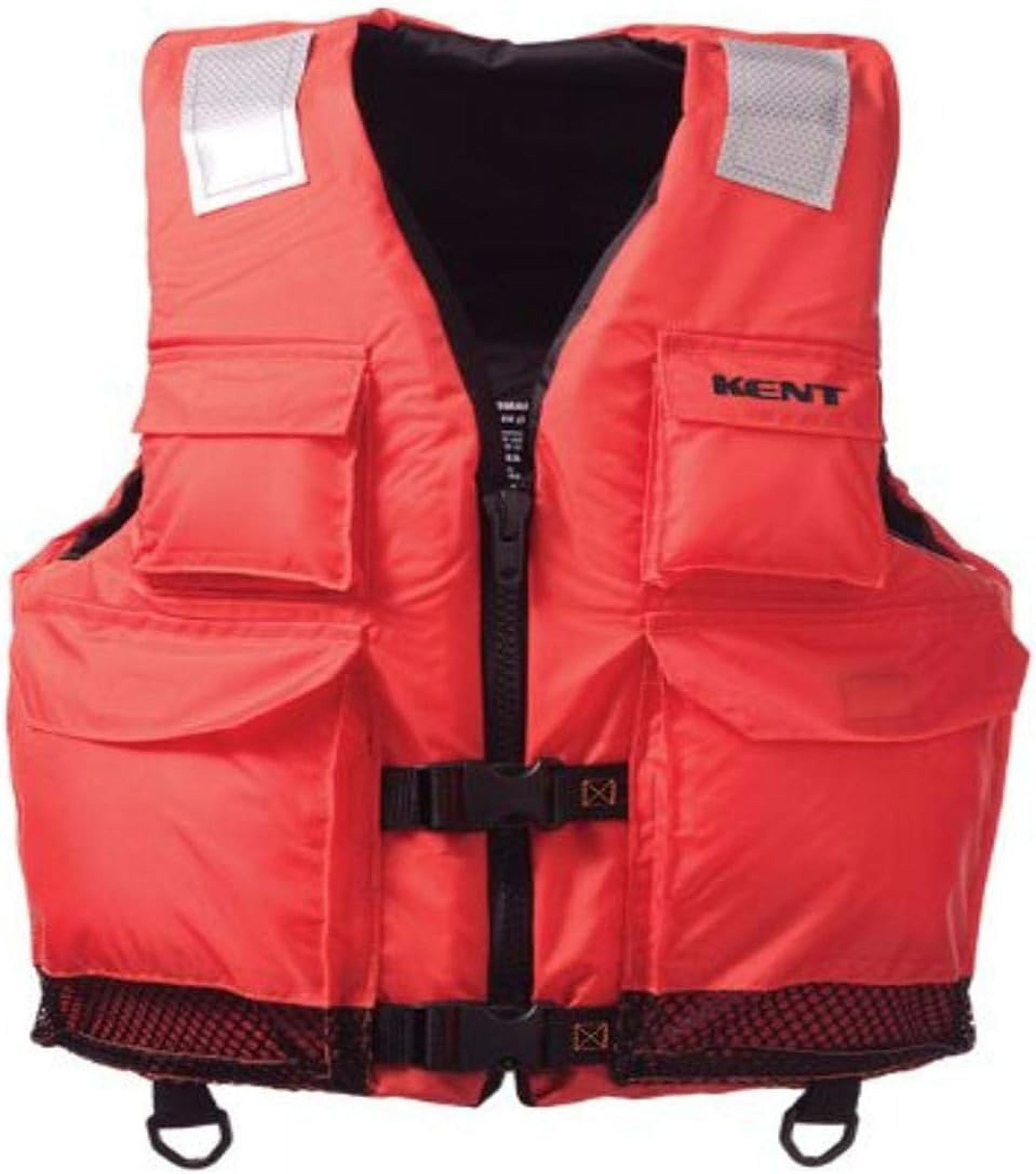 Absolute Outdoor Kent Elite Dual Size Commercial Life Vest Persons