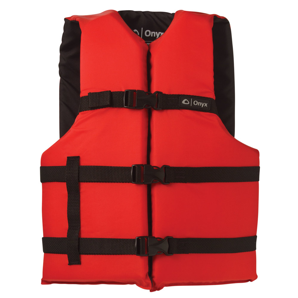 Absolute Outdoor Onyx Adult General Purpose Vest, Type III, Red - image 1 of 2