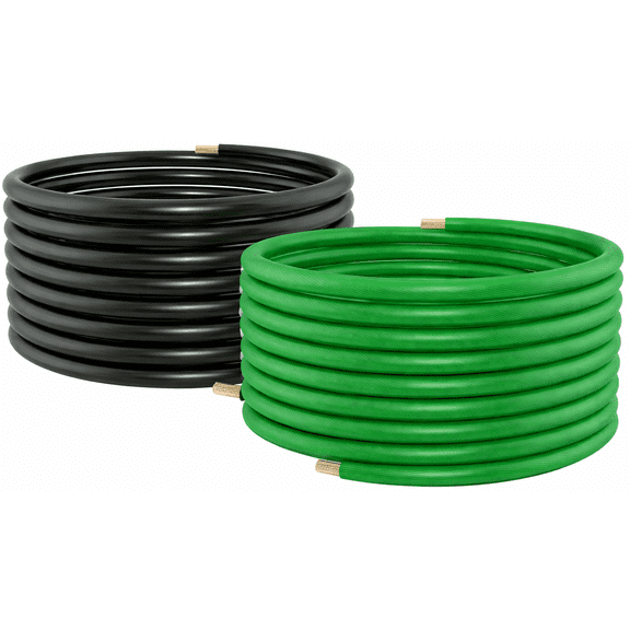 Absolute P4-25GB 50 Feet 25' Green 25' Black 4 Gauge Power Wire