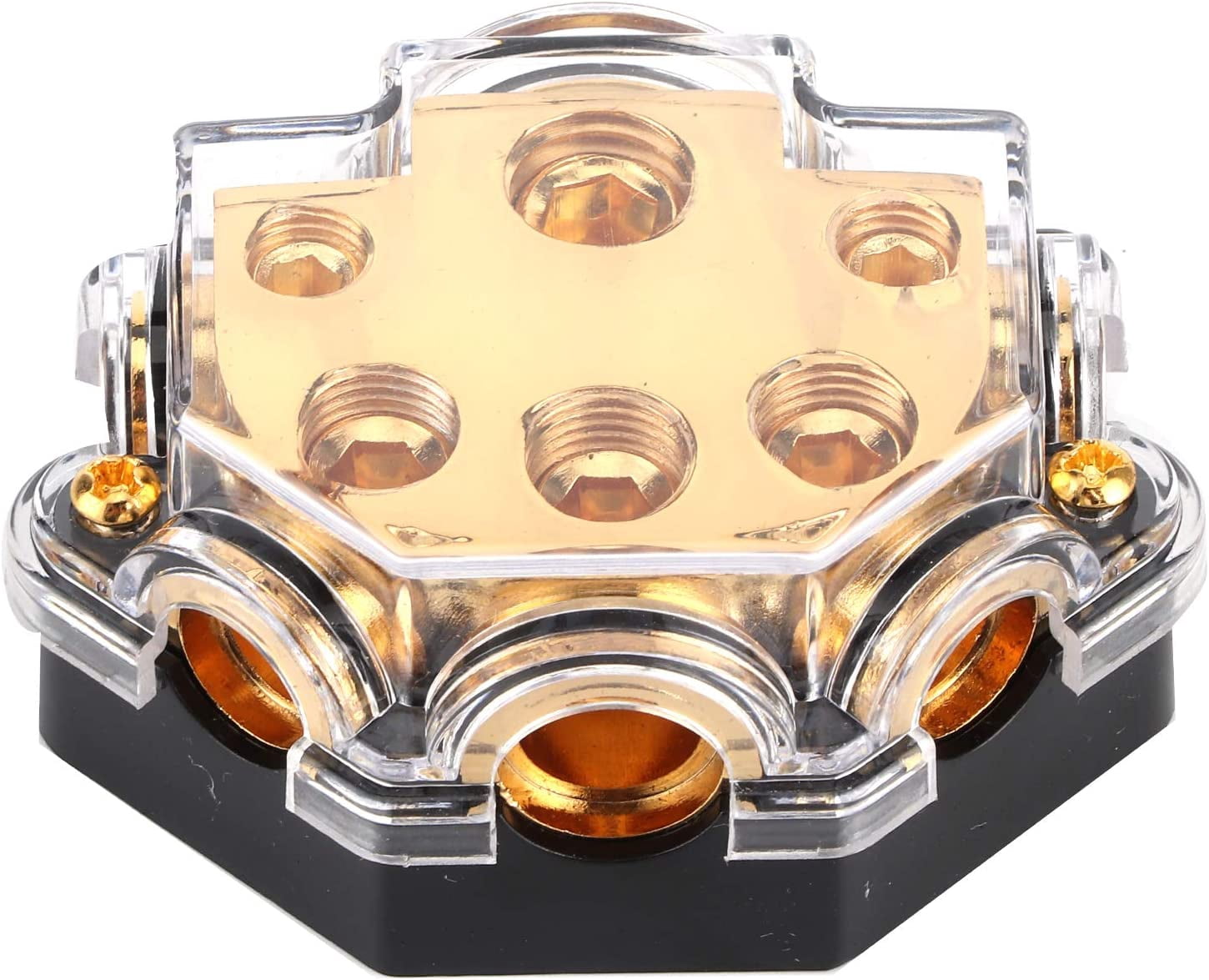 Absolute PD-150G 0-2-4 Gauge 1 in 5 Ways Out Power Splitter ...