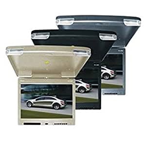 Absolute PFL TFT/LCD Overhead Flip Down Car Video Monitor with Built In IR Transmitter, Grey, 6"