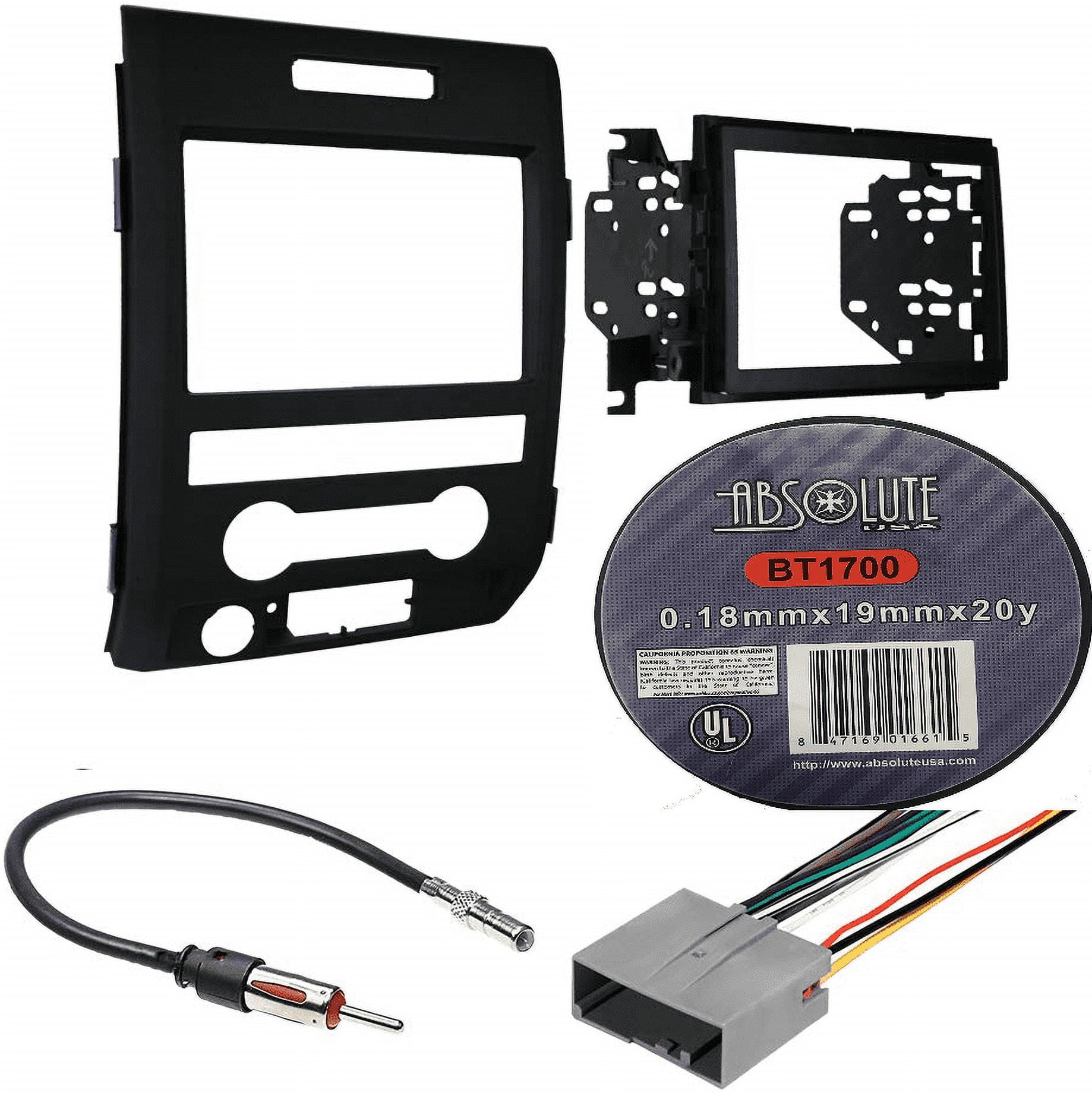 Absolute Package6 Car Stereo Installation Kit Compatible with Ford F150