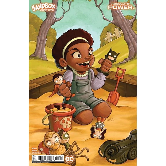 Absolute Power #1 (of 4) Cvr F Chrissie Zullo Card Stock Var DC Comics Comic Book