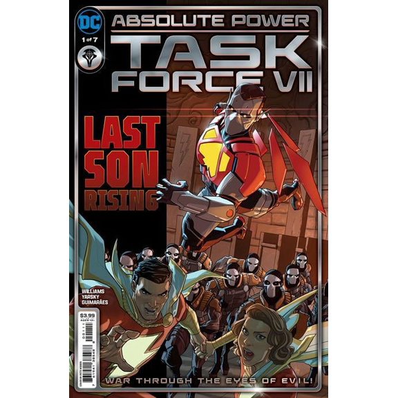 Absolute Power Task Force Vii #1 (of 7) Cvr A Pete Woods DC Comics Comic Book