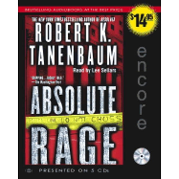 Pre-Owned Absolute Rage (Audiobook) by Robert K Tanenbaum, Lee Sellars
