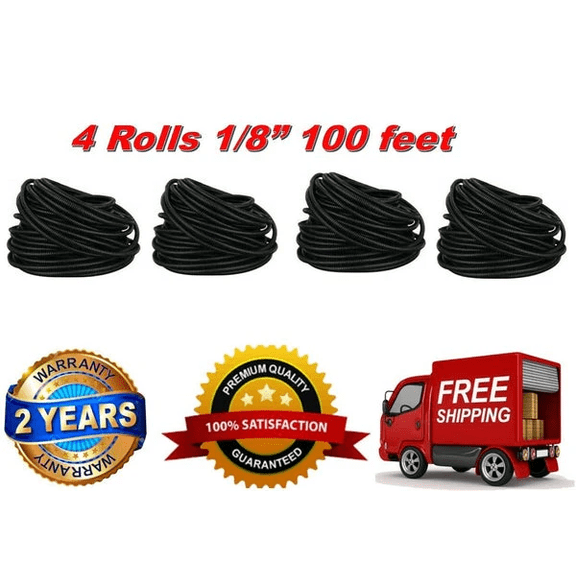 Absolute SLT18 400 Feet 1/8" split loom wire tubing hose cover auto home marine