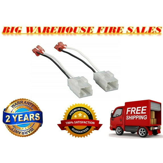 Absolute SP6514 Speaker Wire Adapters for Select Chrysler Dodge Vehicles