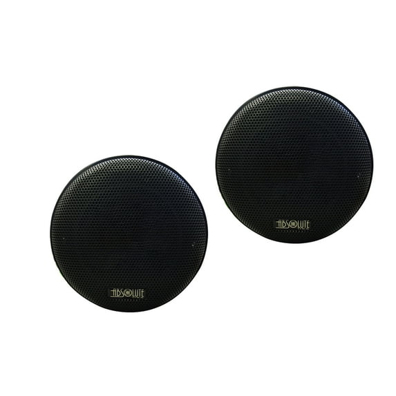 Absolute USA CS35 3.5" Speaker GrillUniversal 3.5" Car Speaker Coaxial Component Protective Grills Covers Pair
